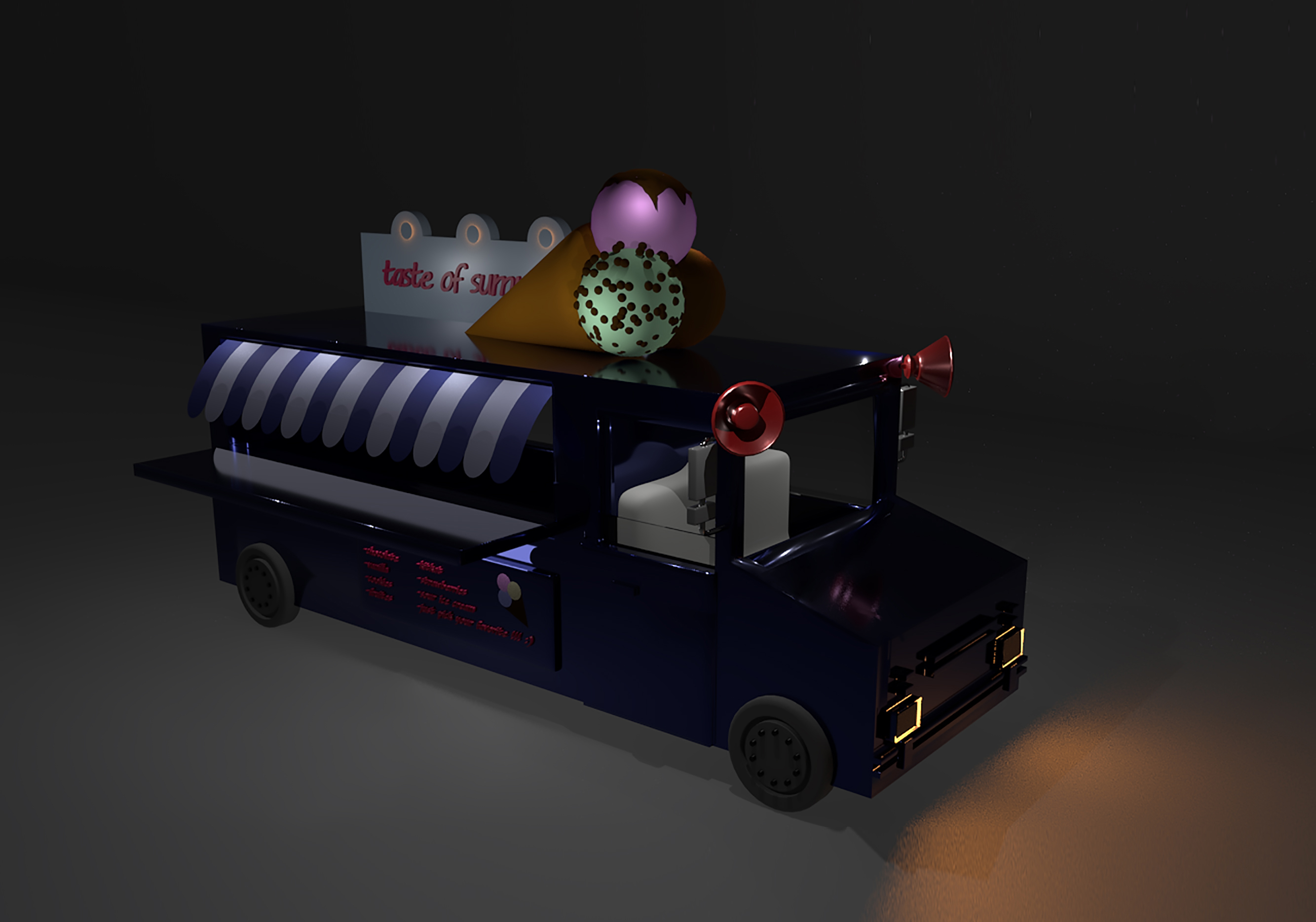 ice cream bus